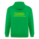 Chaqueta con capucha de alto gramaje para hombre"MJM Trainer" - kelly green