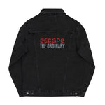 Chaqueta denim unisex"escape the ordinary"