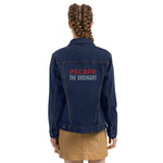 Chaqueta denim unisex"escape the ordinary"