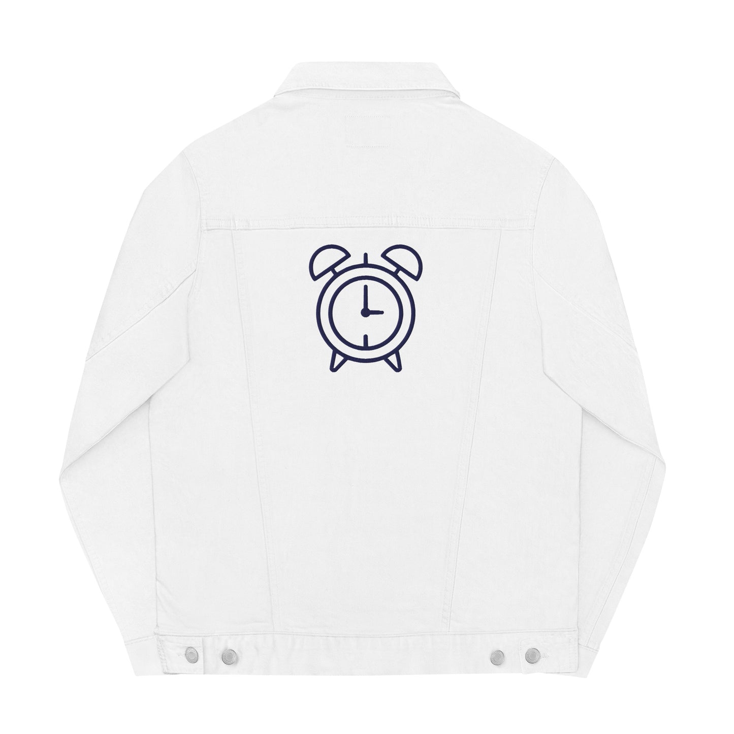 Chaqueta denim unisex"mjm reloj"