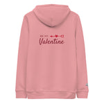 Sudadera con capucha esencial eco unisex"picante"