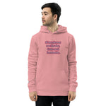 Sudadera con capucha esencial eco unisex"picante"