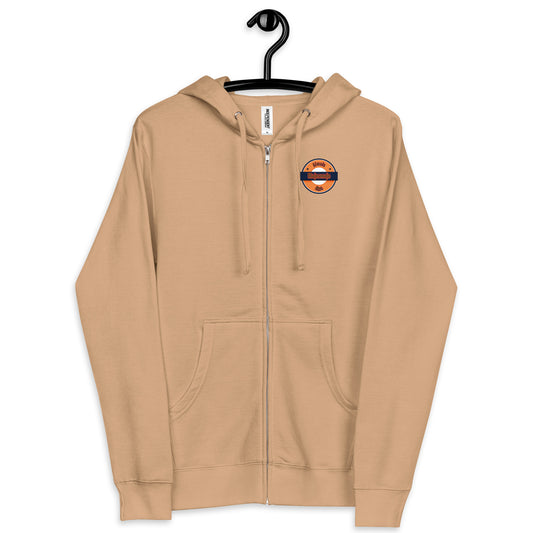 Sudadera polar con capucha y cremallera unisex"baile"