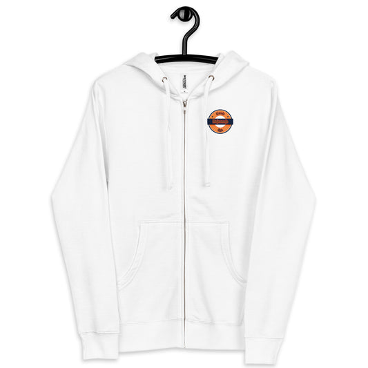 Sudadera polar con capucha y cremallera unisex"baile"