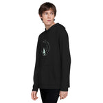 Sudadera ligera unisex"gato en la luna"