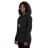 Sudadera ligera unisex"gato en la luna"