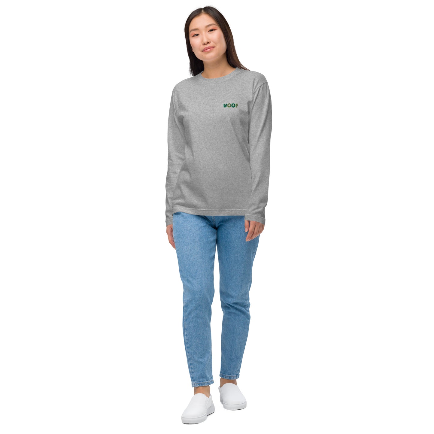 Camiseta de manga larga unisex"woof"