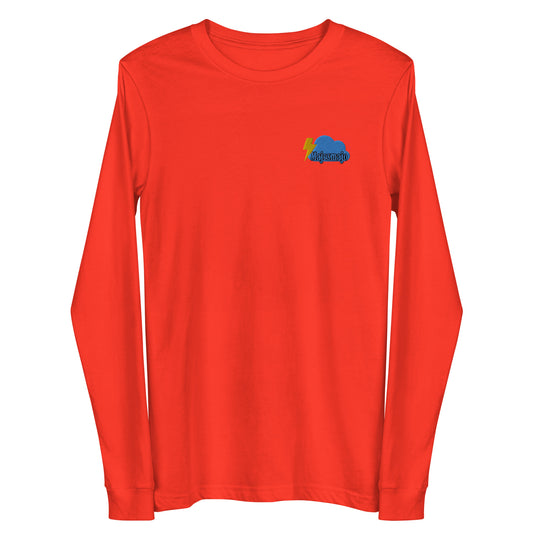 Camiseta manga larga unisex"logo mjm"