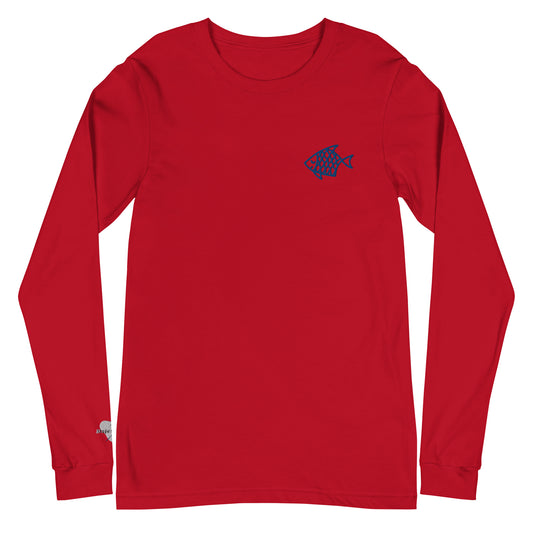 Camiseta manga larga unisex"majesmajo fish"