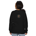 Sudadera orgánica raglán unisex"22"