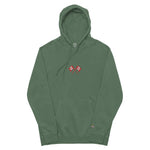 Sudadera con capucha teñida unisex"Bandera Canada"