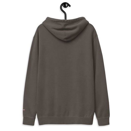 Sudadera con capucha teñida unisex"Bandera Canada"