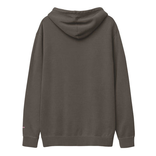 Sudadera con capucha teñida unisex"Bandera Canada"