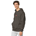 Sudadera con capucha teñida unisex"Bandera Canada"