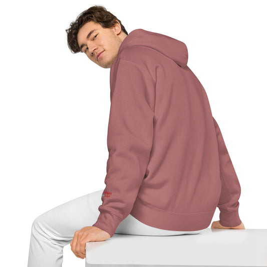 Sudadera con capucha teñida unisex"imaginacion"