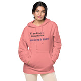 Sudadera con capucha teñida unisex"imaginacion"