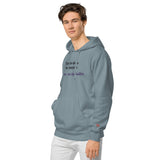 Sudadera con capucha teñida unisex"imaginacion"