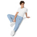 Pantalón de deporte teñido unisex