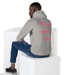 Sudadera con capucha unisex"all you need is love"