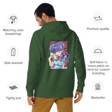 Sudadera con capucha unisex"anime"