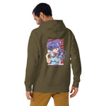 Sudadera con capucha unisex"anime"