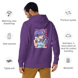 Sudadera con capucha unisex"anime"