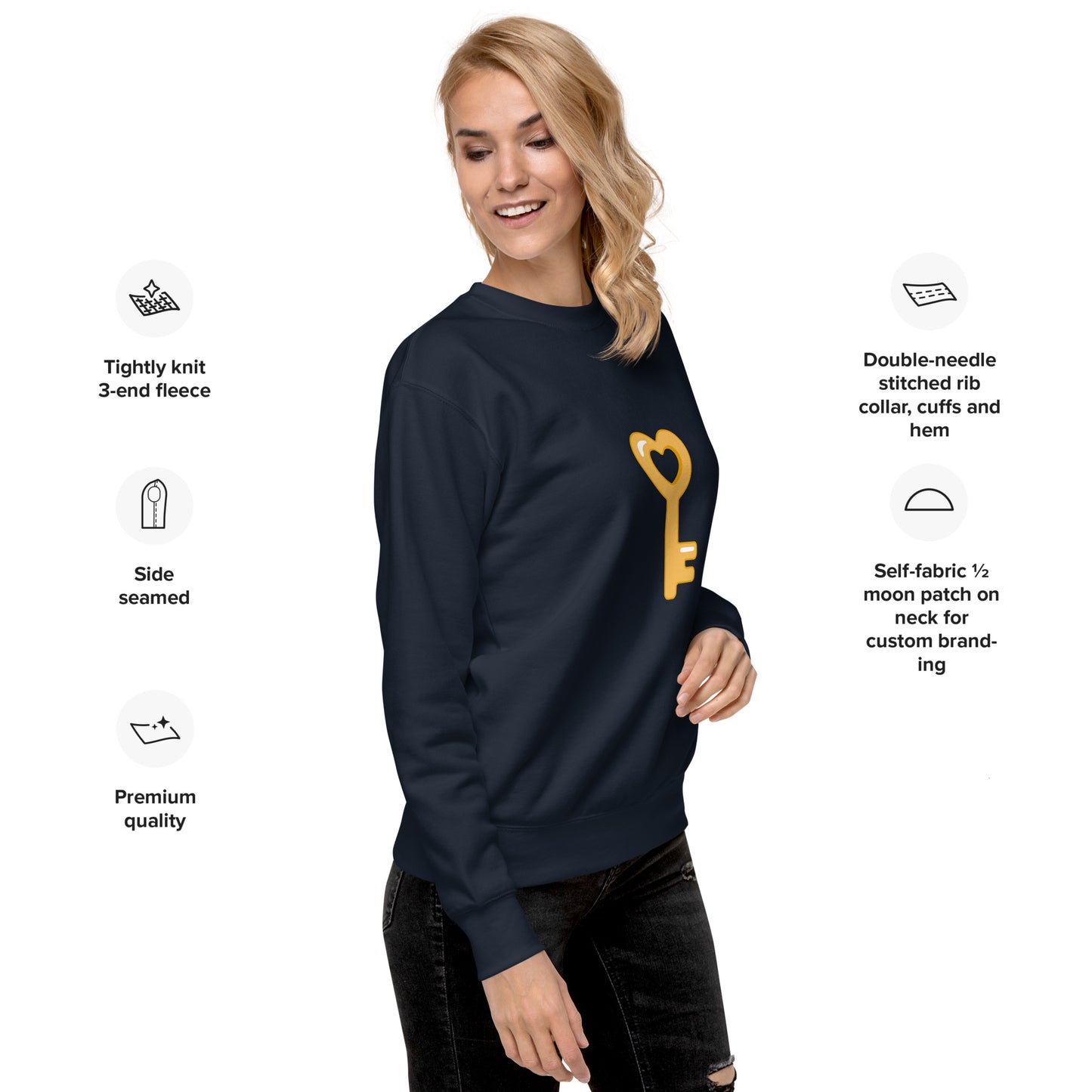 Sudadera gruesa unisex"Rybin"