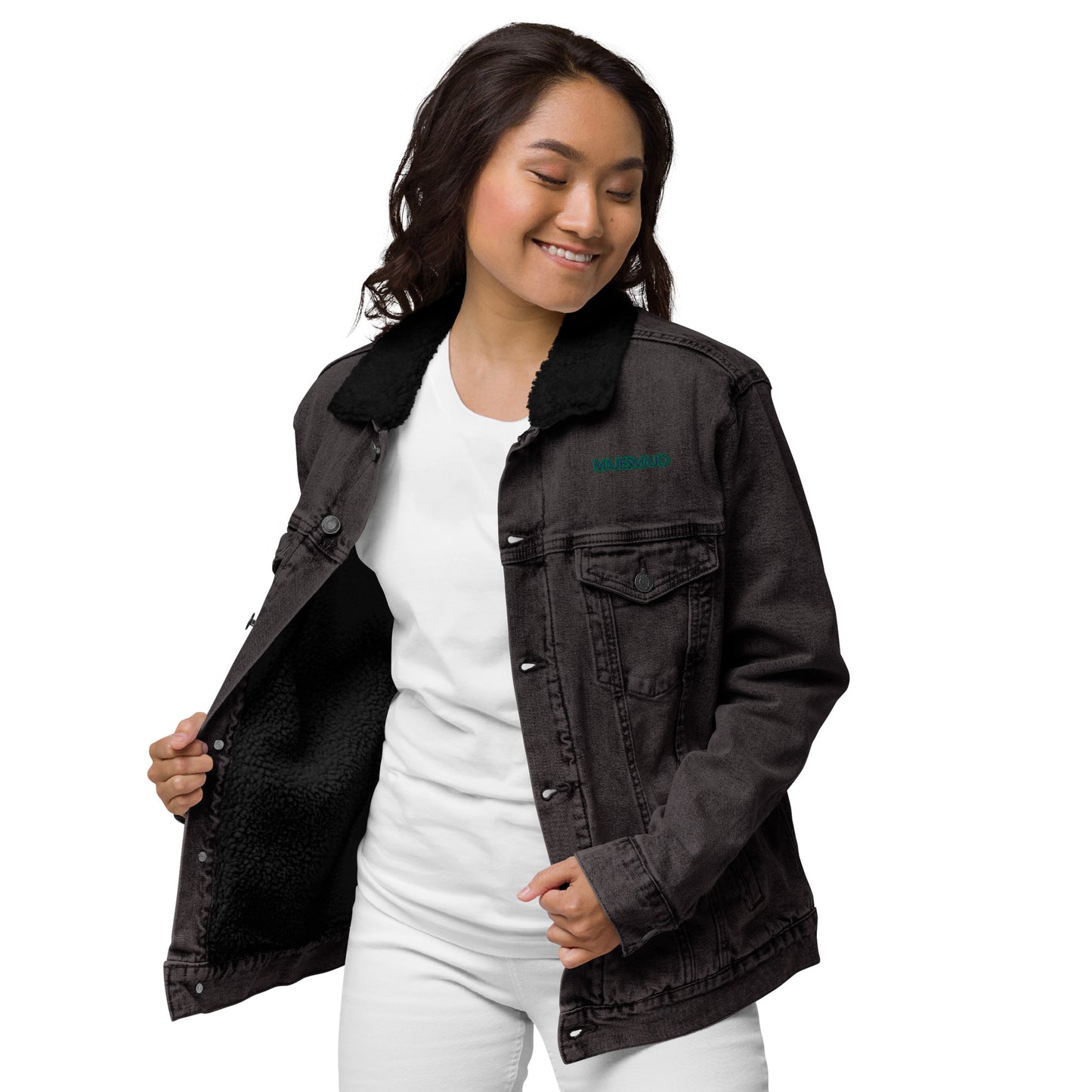 Chaqueta vaquera borreguillo unisex"majesmajo"