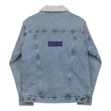 "MJM" Unisex Lammfell-Jeansjacke