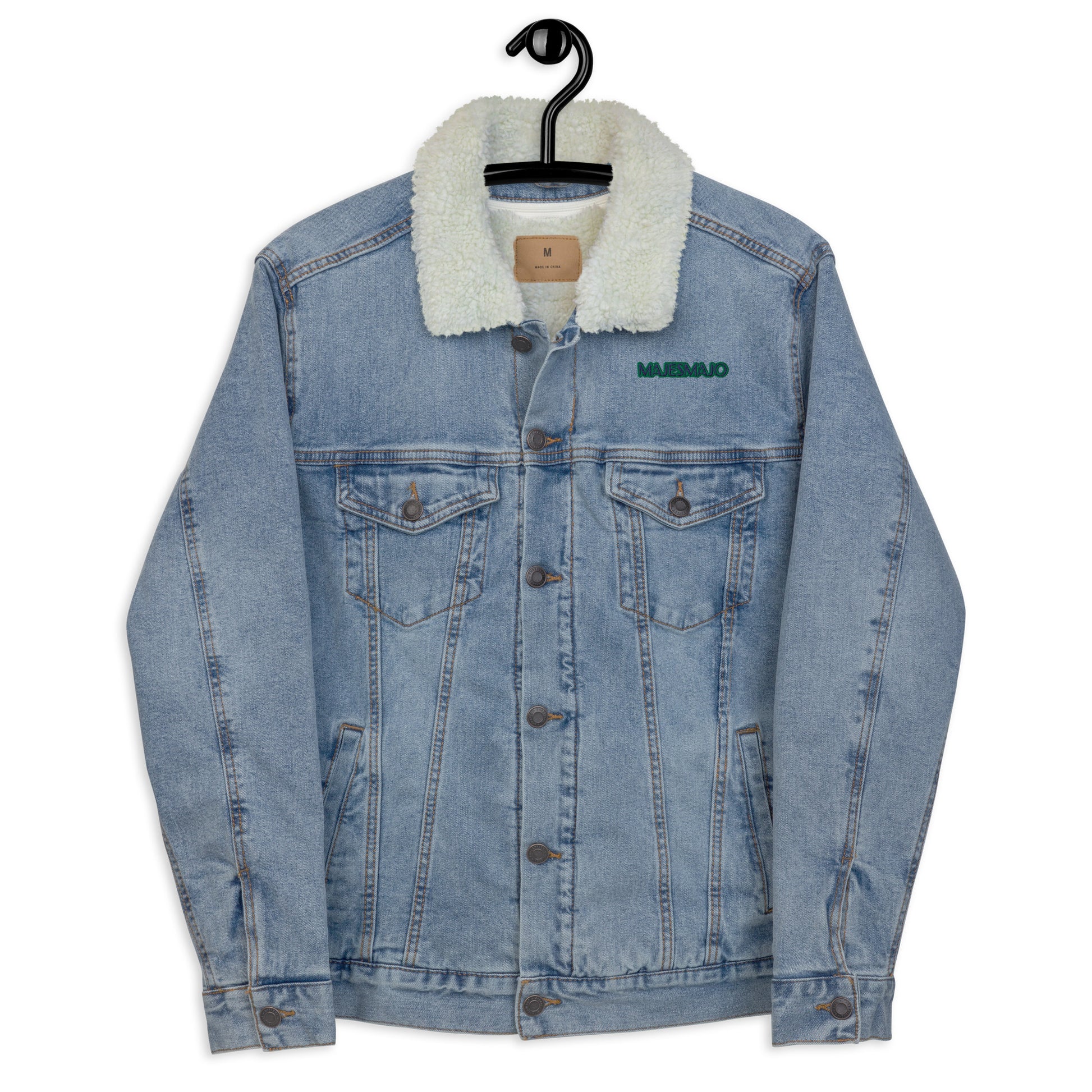 Chaqueta vaquera borreguillo unisex"majesmajo"
