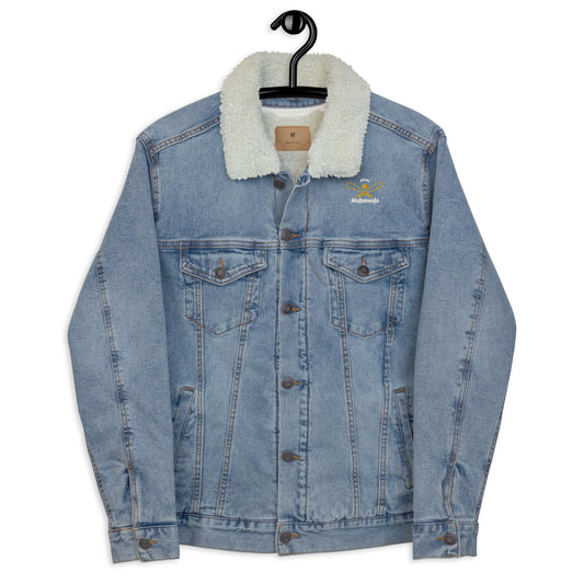Chaqueta vaquera borreguillo unisex"baseball"