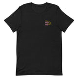 Kurzärmliges Unisex-T-Shirt mit Majesmajo-Logo