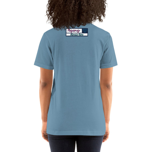 Camiseta de manga corta unisex"usa"