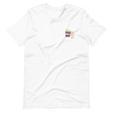 Kurzärmliges Unisex-T-Shirt mit Majesmajo-Logo