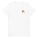 Kurzärmliges Unisex-T-Shirt mit Majesmajo-Logo