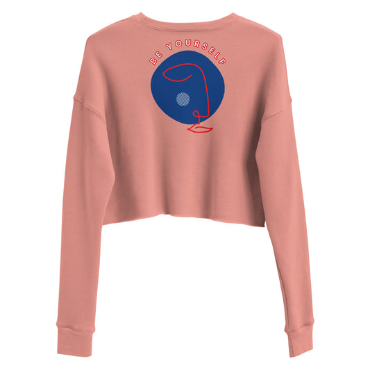 Sudadera corta"be yourself"