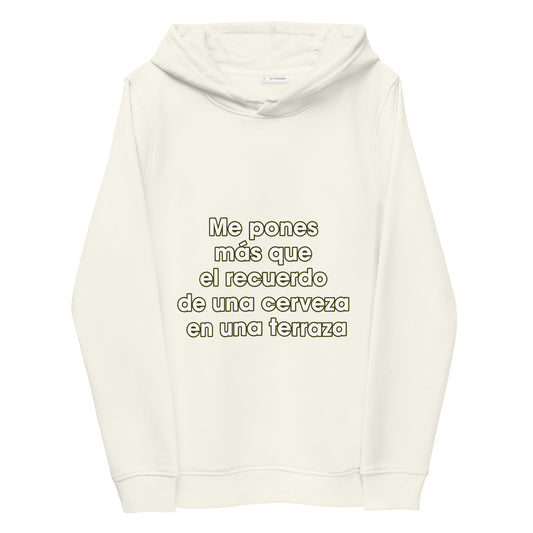 Sudadera con capucha ajustada ecológica"piropo1"