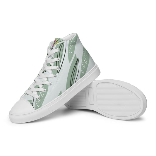 Zapatillas de lona de caña alta para mujer"Toled"