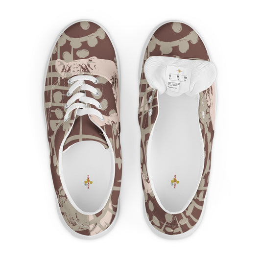 Zapatillas de lona con cordones para mujer"Huanghua"