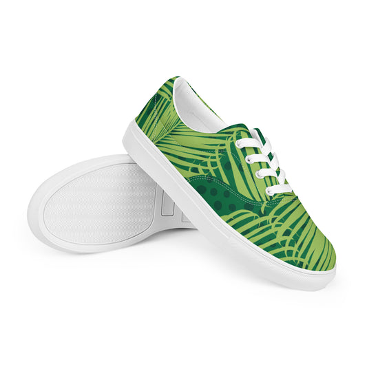 Zapatillas de lona con cordones para mujer"London"
