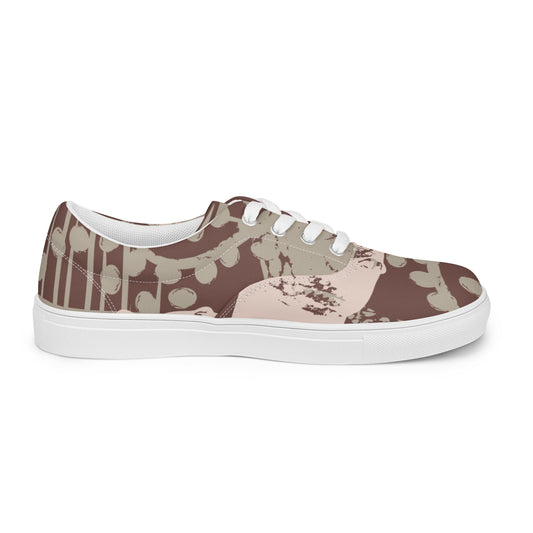 Zapatillas de lona con cordones para mujer"Huanghua"