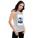 Camiseta sin mangas para mujer"champions"