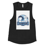 Camiseta sin mangas para mujer"champions"