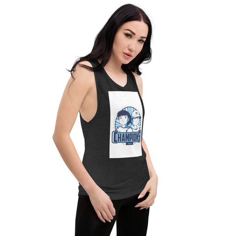 Camiseta sin mangas para mujer"champions"