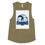 Camiseta sin mangas para mujer"champions"