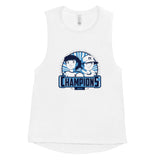 Camiseta sin mangas para mujer"champions"