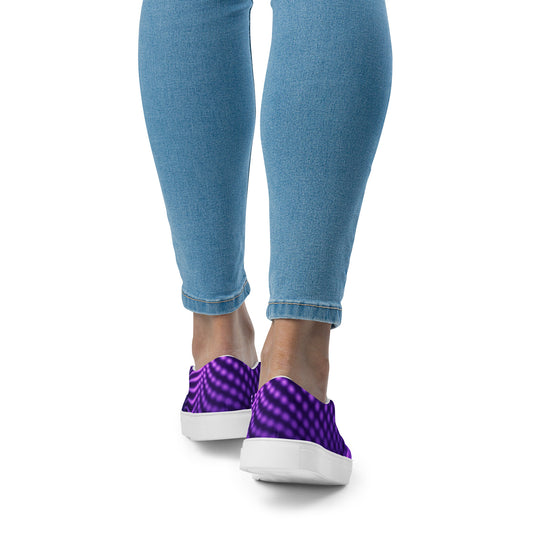 Zapatillas de lona sin cordones para mujer"Ingle"