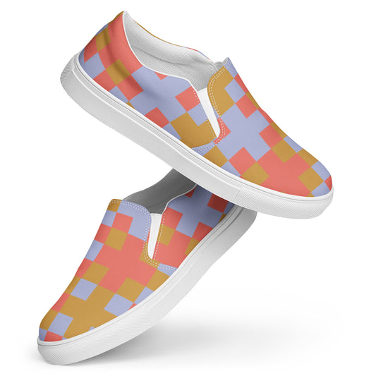 Zapatillas de lona sin cordones para mujer"mjm style"