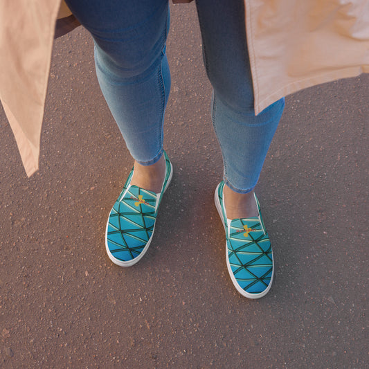 Zapatillas de lona sin cordones para mujer"Rosto"