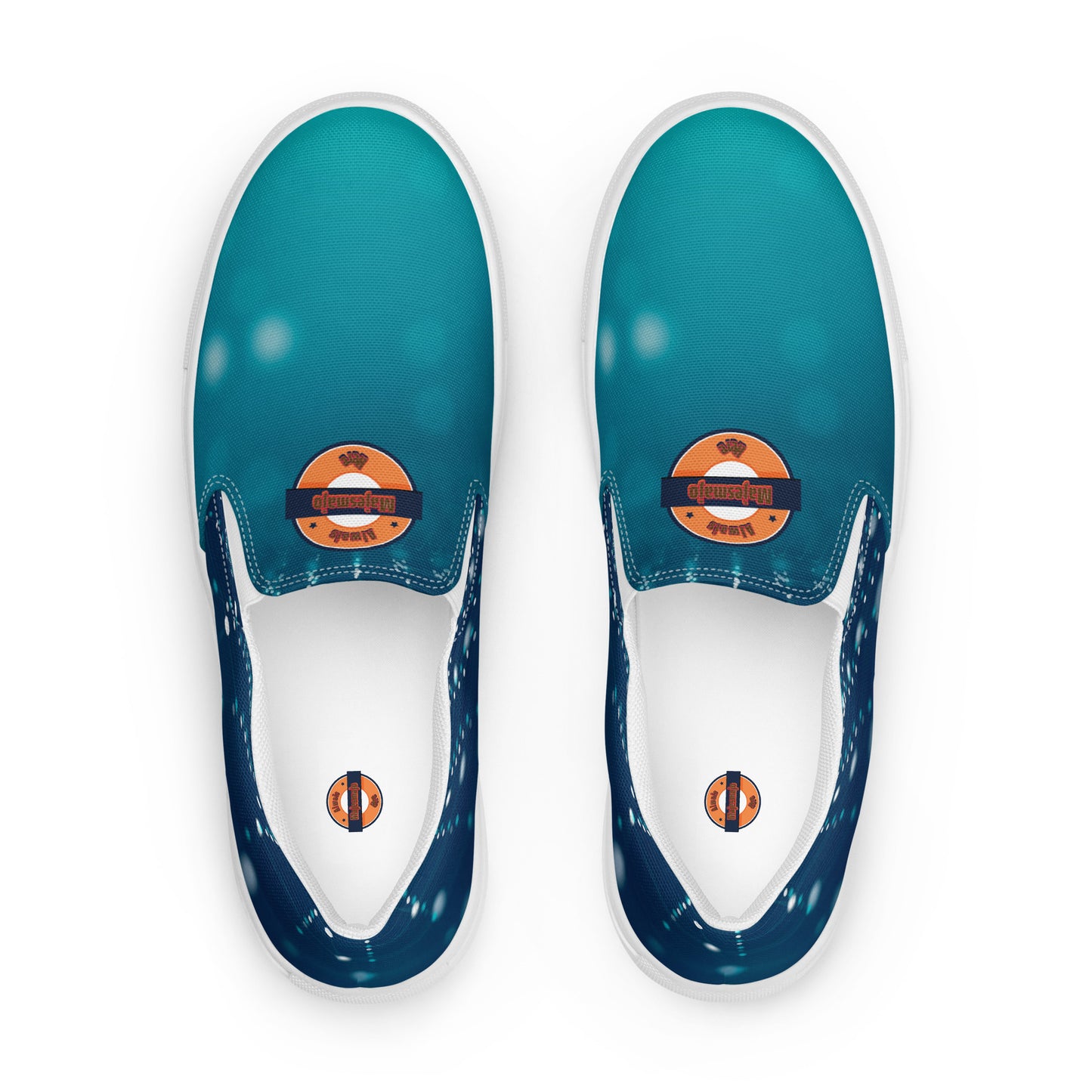 Zapatillas de lona sin cordones para mujer"Manga"